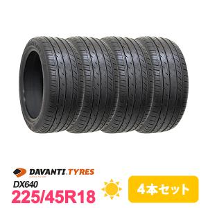 4本セット 225/45R18 タイヤ サマータイヤ DAVANTI DX640｜autoway