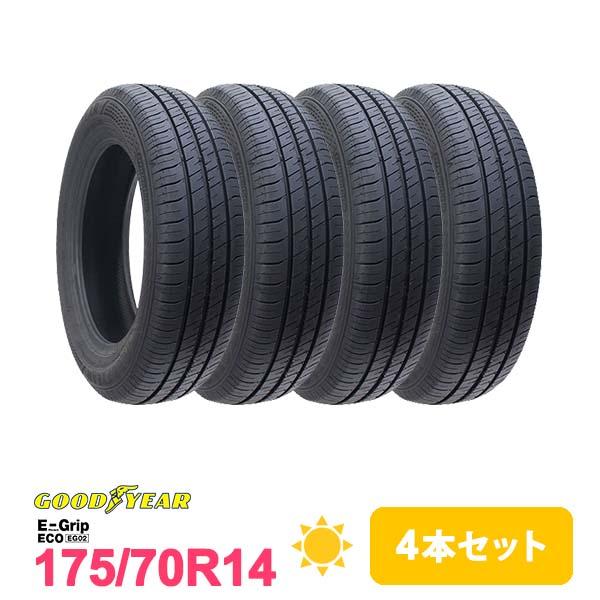 4本セット 175/70R14 タイヤ サマータイヤ GOODYEAR グッドイヤー Efficie...