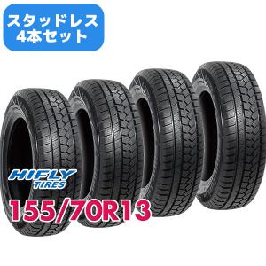 4本セット スタッドレスタイヤ 155/70R13 HIFLY Win-turi 212 スタッドレス 2023年製｜autoway