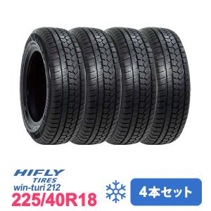 4本セット スタッドレスタイヤ 225/40R18 HIFLY ハイフライ Win-turi 212 スタッドレス 2025年製