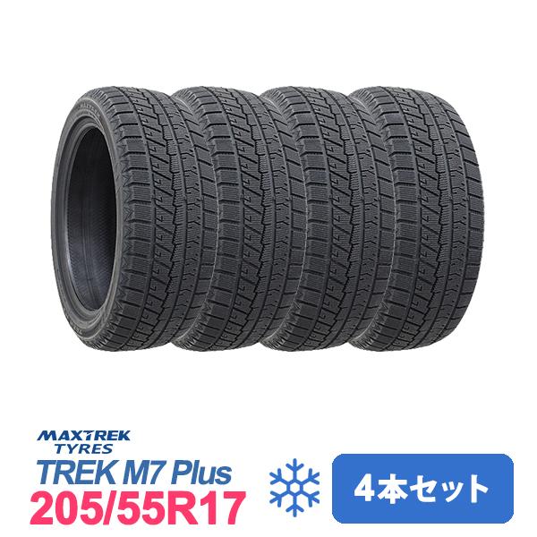 4本セット 205/55R17 スタッドレスタイヤ MAXTREK マックストレック TREK M7...