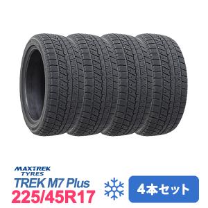 ② スタッドレス 225 45 17 MAXTREK TREK M7 Plus MAXTREK 225/45R17 スタッドレスタイヤ マックストレック TREK