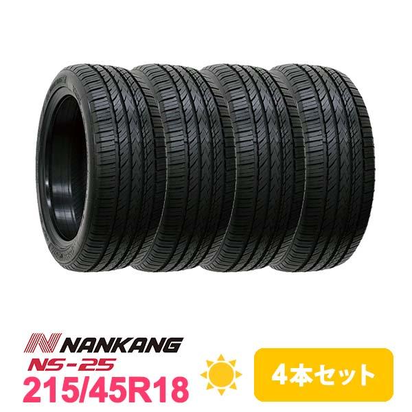 4本セット 215/45R18 タイヤ サマータイヤ NANKANG ナンカン NS-25