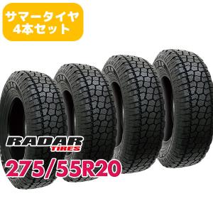 4本セット 275/55R20 タイヤ サマータイヤ Radar RENEGADE AT-5｜autoway