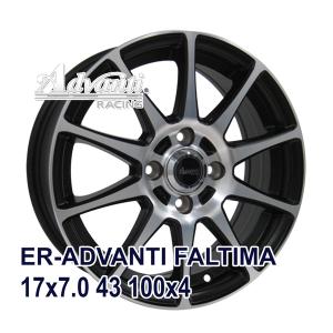 【4枚セット】Advanti ER-ADVANTI FALTIMA 17x7.0 +43 100x4 MBP｜autoway