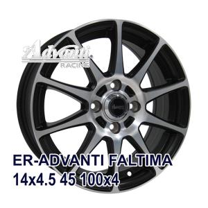 【4枚セット】Advanti ER-ADVANTI FALTIMA 14x4.5 +45 100x4 MBP｜autoway