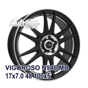 【4枚セット】Advanti VIGOROSO N948 17x7.0 +48 100x5 MB｜autoway