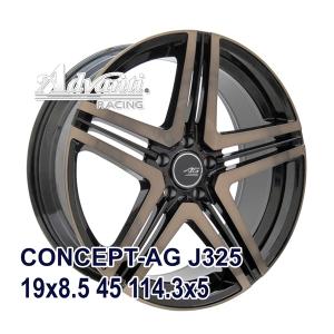 【4枚セット】Advanti CONCEPT-AG J325 19x8.5 +45 114.3x5 GBFBRY｜autoway