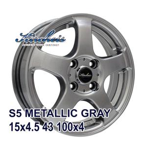 4枚セット】 FINALIST FZ-S5 15x4.5 +43 100x4 MBR : AUTOWAY
