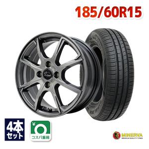 185/60R15 サマータイヤ ホイールセット MINERVA 209 送料無料 4本セット｜autoway