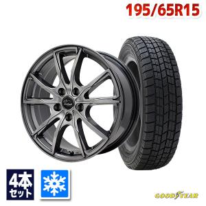 195/65R15 スタッドレスタイヤホイールセット GOODYEAR （グッドイヤー） ICE NAVI 7 スタッドレス 送料無料 4本セット 2023年製｜autoway