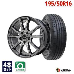 195/50R16 サマータイヤ ホイールセット MINERVA F209 送料無料 4本セット｜autoway