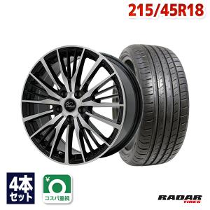 215/45R18 サマータイヤ ホイールセット Radar Dimax R8+ 送料無料 4本セット｜autoway