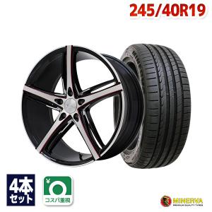 245/40R19 サマータイヤ ホイールセット MINERVA F205 送料無料 4本セット｜autoway