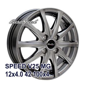 【4枚セット】 Euro SPEED V25 12x4.0 +42 100x4 MG｜autoway