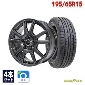 195/65R15 サマータイヤ ホイールセット GOODYEAR EfficientGrip ECO EG01 送料無料 4本セット｜autoway