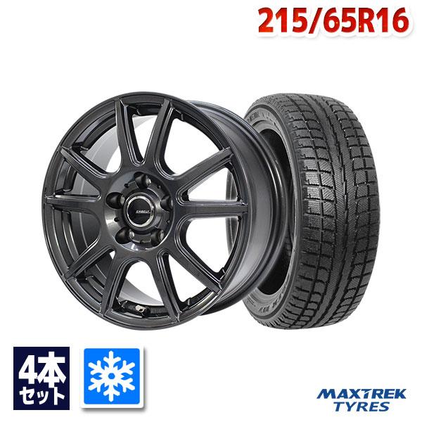 215/65R16 スタッドレスタイヤホイールセット MAXTREK （マックストレック） TREK...