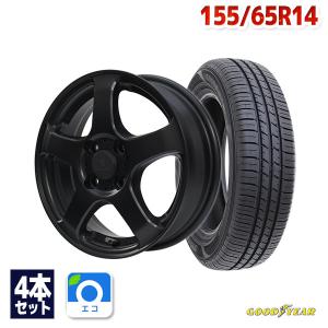 155/65R14 サマータイヤ ホイールセット GOODYEAR EfficientGrip ECO EG01 送料無料 4本セット｜autoway