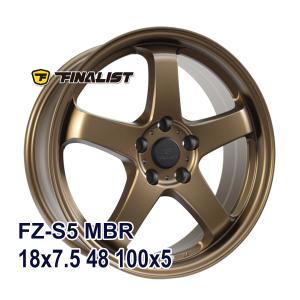 4枚セット】 FINALIST FZ-S5 18x8.0 +45 100x5 MBR : AUTOWAY