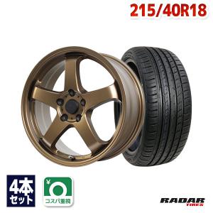 215/40R18 サマータイヤ ホイールセット Radar Dimax R8+ 送料無料 4本セット｜autoway