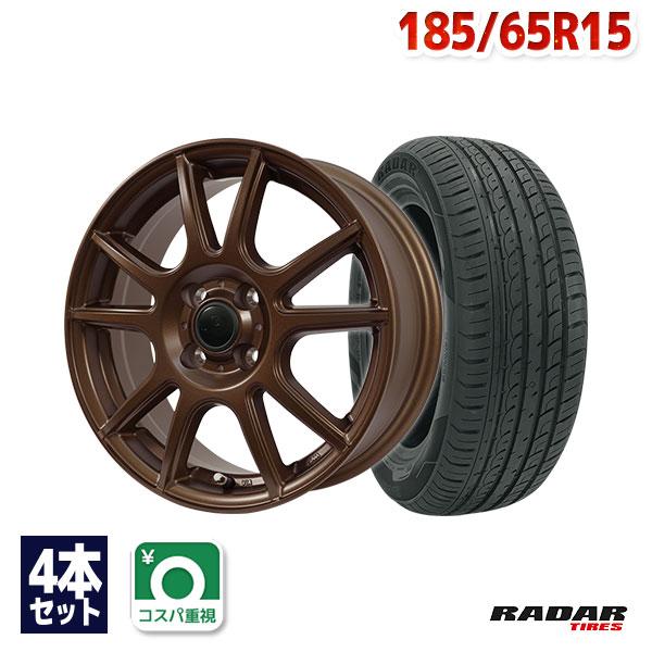 185/65R15 サマータイヤ ホイールセット Radar レーダー DIMAX TOURING ...