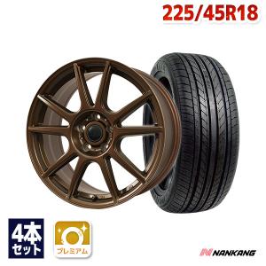225/45R18 サマータイヤ ホイールセット MAXTREK マックストレック