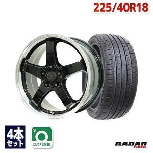 RADAR（レーダー） 225/40R18 サマータイヤ ホイールセット Dimax R8+