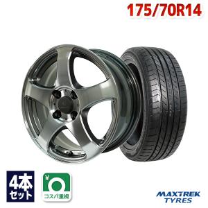 175/70R14 サマータイヤ ホイールセット MAXTREK MAXIMUS M1 送料無料 