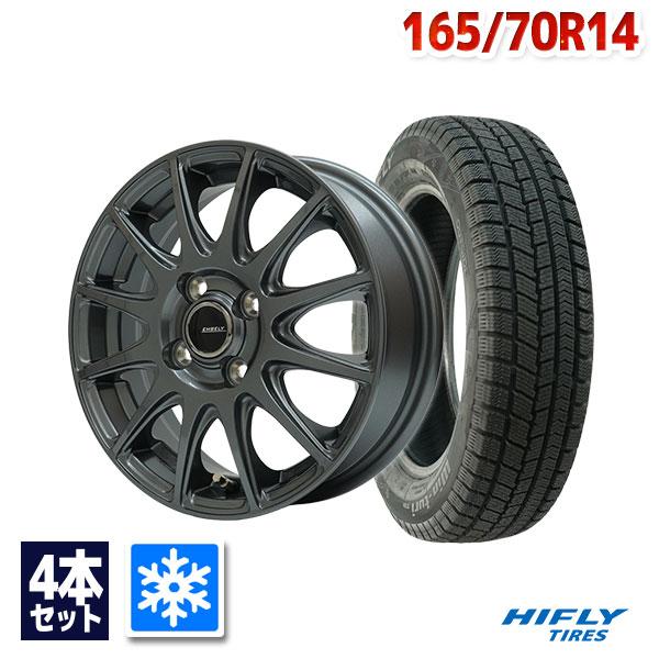 165/70R14 スタッドレスタイヤホイールセット HIFLY ハイフライ Win-turi 21...