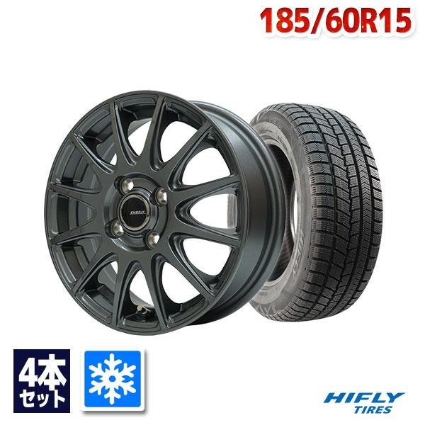 185/60R15 スタッドレスタイヤホイールセット HIFLY ハイフライ Win-turi 21...
