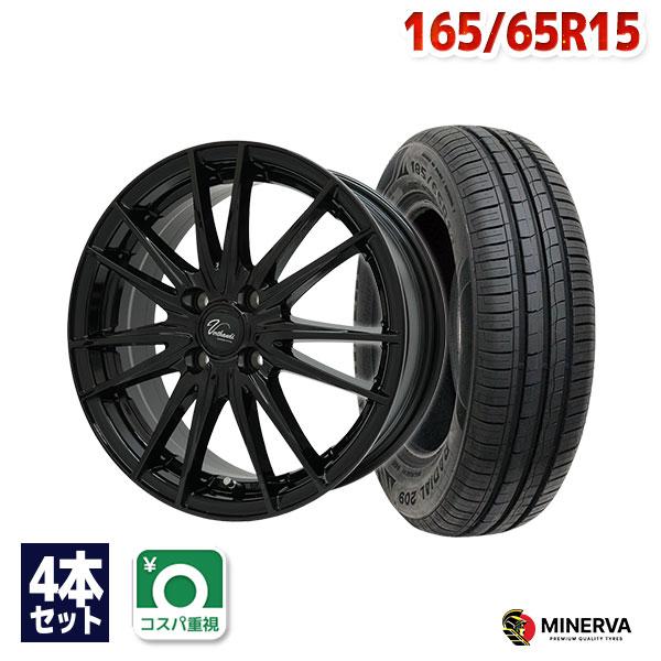 165/65R15 サマータイヤ ホイールセット MINERVA ミネルバ 209 送料無料 4本セ...