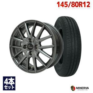 145/80R12 6PR サマータイヤ ホイールセット MINERVA ミネルバ Transport RF19 送料無料 4本セット｜AUTOWAY(オートウェイ)