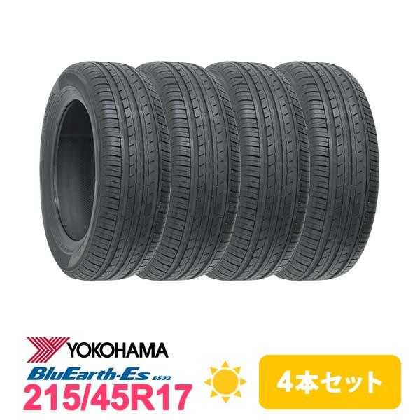 4本セット 215/45R17 タイヤ サマータイヤ YOKOHAMA BluEarth-ES ES...