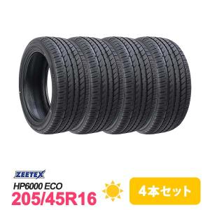 4本セット 205/45R16 タイヤ サマータイヤ ZEETEX HP6000 ECO