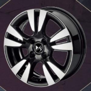 シトロエン C3 純正ホイール Clover 17 インチ シルバー&ブラック（4本