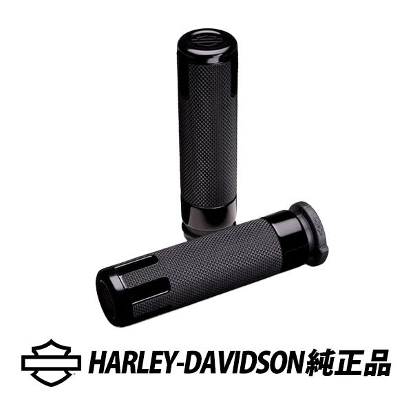 ハーレーダビッドソン 純正 スイッチバックハンドルグリップ ブラック ツーリング トライク ソフテイ...