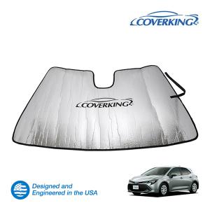 Coverking サンシェード トヨタ カローラスポーツ TOYOTA フロントガラス ウィンドウ サンシェイド 専用設計　