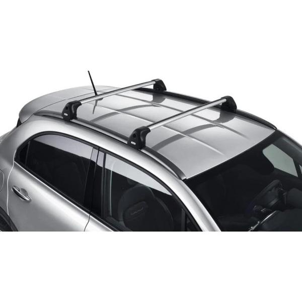 フィアット 純正 FIAT 500X 334 チンクエチェントエックス ルーフバー ベースキャリア ...