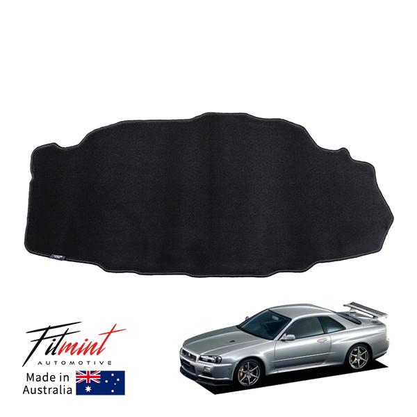 FITMINT 正規品 ラゲッジマット トランクマット ブラック 車種別専用設計 日産 スカイライン...