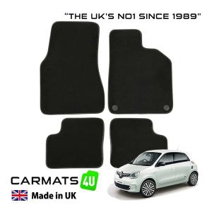 CARMATS4U 正規品 プレミアム カーペットフロアマット ルノー トゥインゴ AH フロント リア セット 右ハンドル用 カーマット