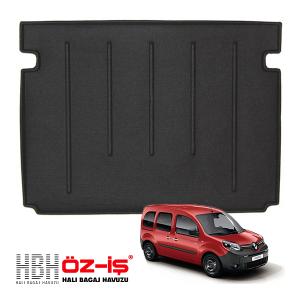 HBH 正規品 3D ラグジュアリー ラゲッジマット ルノー カングー KW 車種別設計 防汚 難燃 滑り止め加工 マジックテープ付