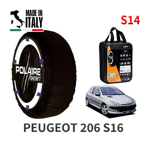 POLAIRE 正規品 スノーソックス S14 イタリア製 スノーチェーン Show'7 プジョー ...