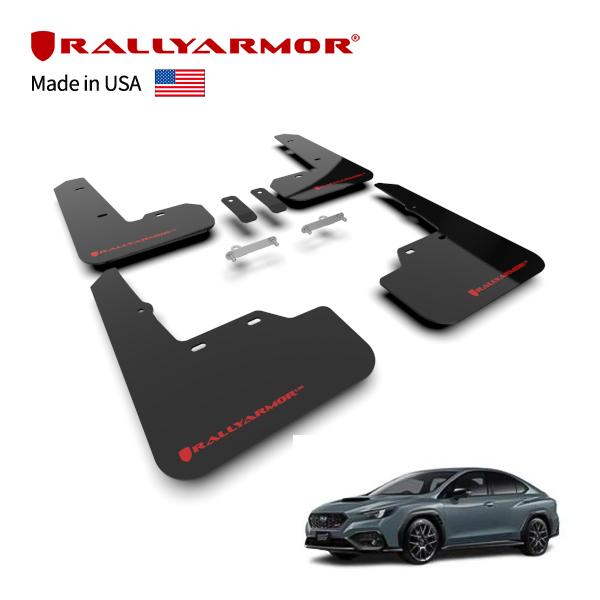 RallyArmor 正規品 マッドガード スプラッシュガード マッドフラップ 4枚セット ポリウレ...