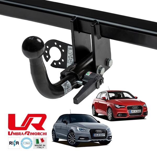UMBRA RIMORCHI 正規品 アウディ AUDI A1 8X 着脱式スワンネック ヒッチメン...