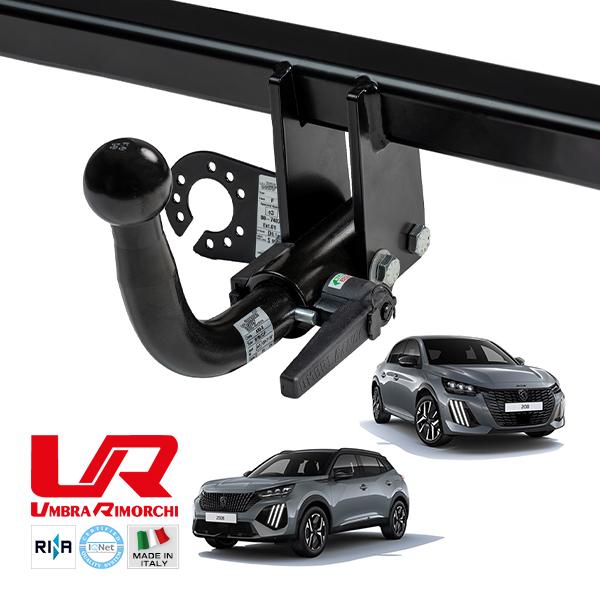 UMBRA RIMORCHI 正規品 プジョー PEUGEOT 208 P21 2008 P2 着脱...