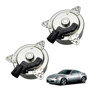 日産 電動 ファンモーター スカイライン PV35 CPV35 フェアレディ Z Z33 HZ33 左右 2個セット 21487-AX00A 21487-CD000 21487-CD00A　｜autowear