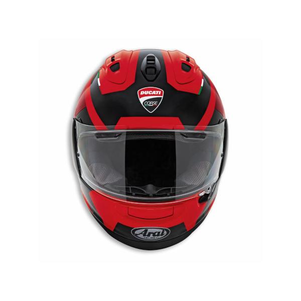 ドゥカティ 純正 V6 ヘルメット サイズL Ducati Corse Arai製 RX7-X 正規...