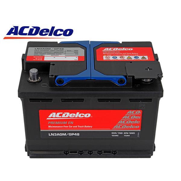 【ACDELCO 正規品】バッテリー LN3AGM メンテナンスフリー アイドリングストップ対応 V...