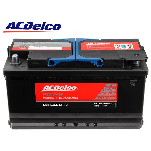 【ACDELCO 正規品】バッテリー LN5AGM メンテナンスフリー アイドリングストップ対応 ジ...