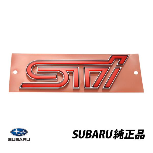 スバル 純正 リアエンブレム インプレッサ WRX STI GVB GVF GRB STI  930...